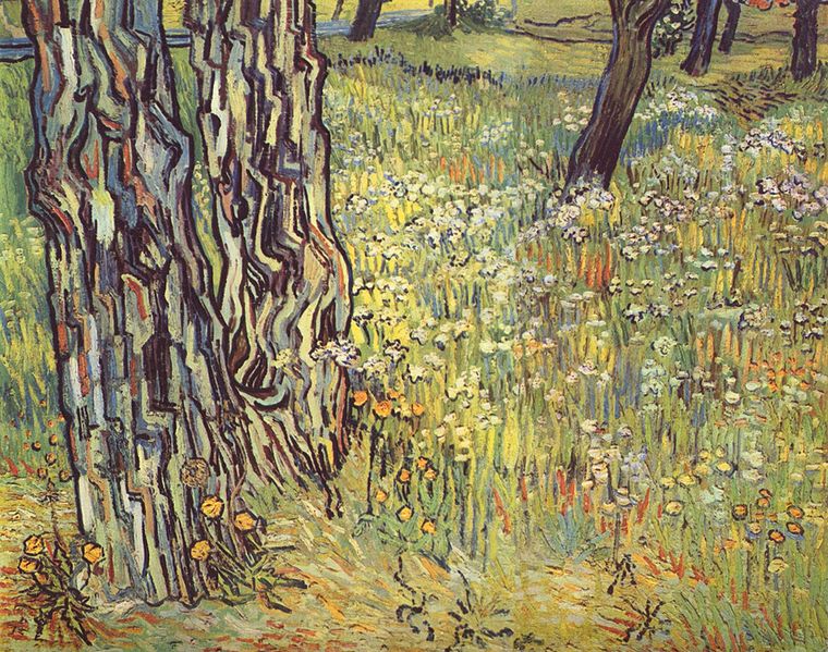 Vincent Van Gogh Baumstamme